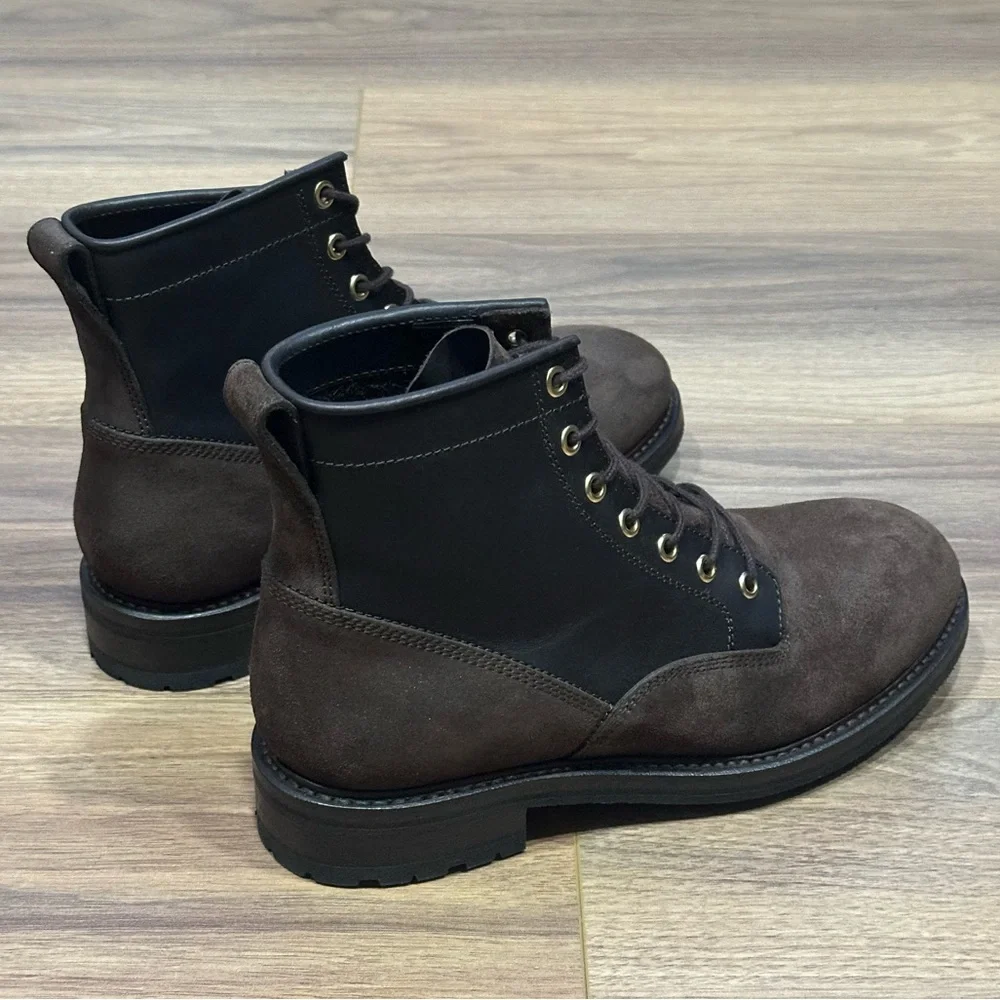 NEW Filson Service Boots 2 in Whiskey Brown Rough Out Size Mens 9